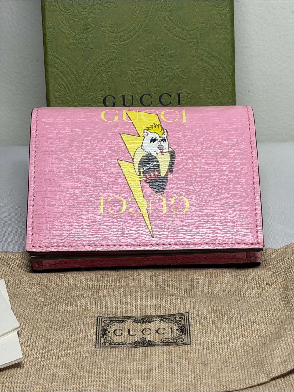 Gucci x Bananya limited edition Bifold Wallet